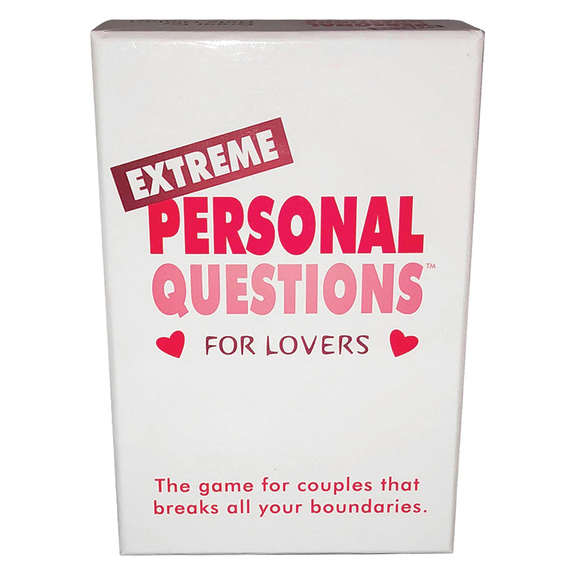 Extreme Personal Questions For Lovers - Eros Fine Goods