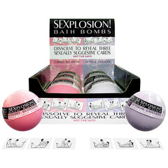 Sexplosions! Bath Bomb Display of 6 - Eros Fine Goods