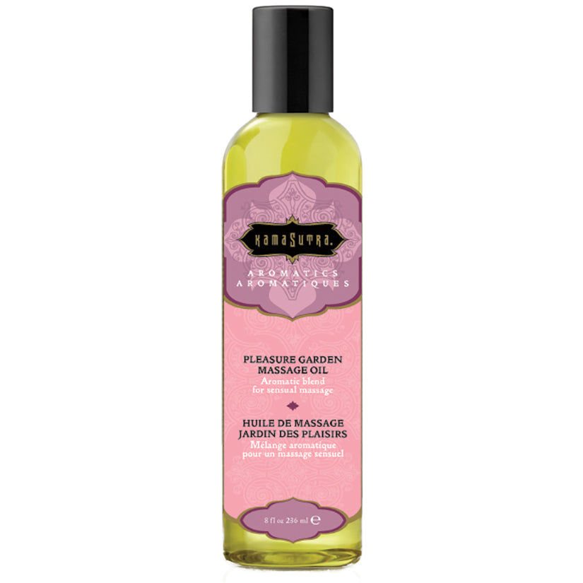 Kama Sutra Aromatic Massage Oil-Pleasure Garden 8oz - Eros Fine Goods