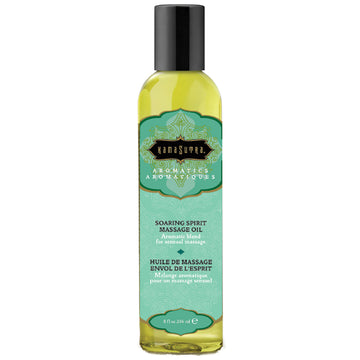 Kama Sutra Aromatic Massage Oil-Soaring Spirit 8oz - Eros Fine Goods