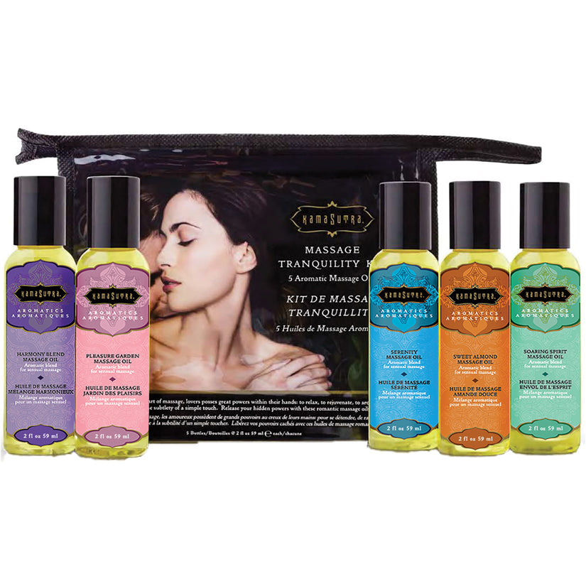 Kama Sutra Massage Tranquility Kit 2oz (5 Pack) - Eros Fine Goods