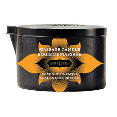 Kama Sutra Ignite Massage Candle-Coconut Pineapple 6oz - Eros Fine Goods