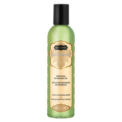Kama Sutra Naturals Massage Oil-Vanilla Sandalwood 8oz - Eros Fine Goods