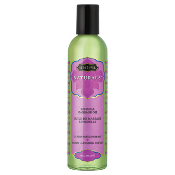 Kama Sutra Naturals Massage Oil-Island Passion Berry 8oz - Eros Fine Goods