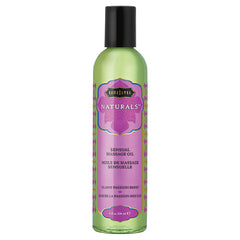 Kama Sutra Naturals Massage Oil-Island Passion Berry 8oz - Eros Fine Goods