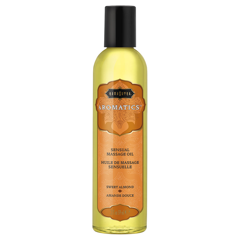 Kama Sutra Aromatic Massage Oil-Sweet Almond 2oz - Eros Fine Goods