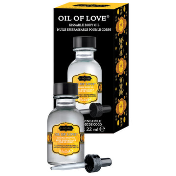 Kama Sutra Oil of Love-Coconut Pineapple .75oz - Eros Fine Goods