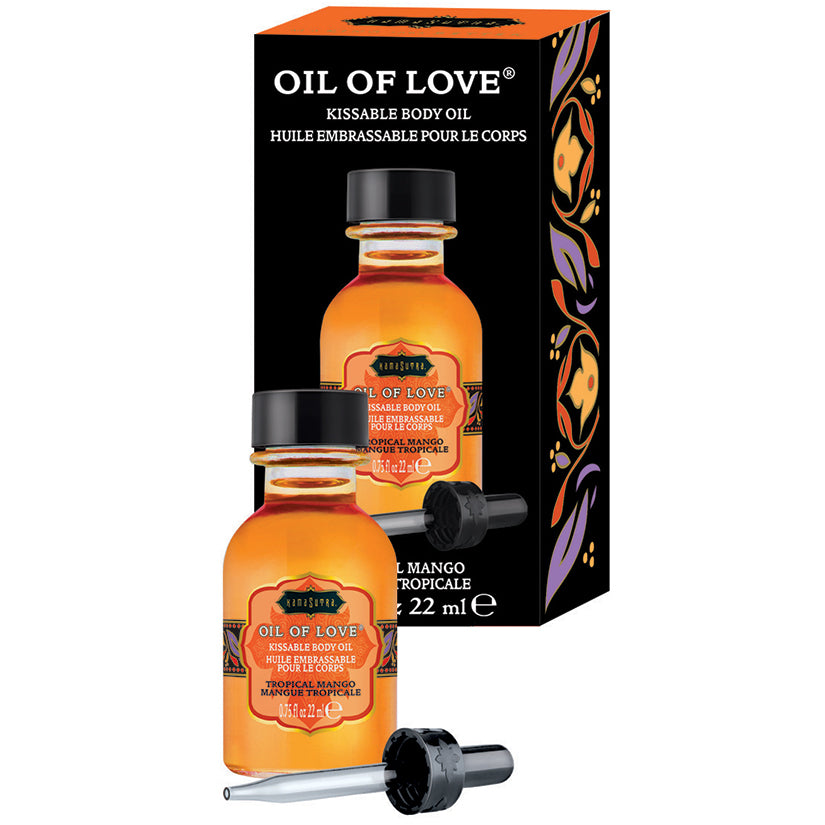 Kama Sutra Oil of Love-Tropical Mango .75oz - Eros Fine Goods