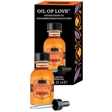 Kama Sutra Oil of Love-Tropical Mango .75oz - Eros Fine Goods