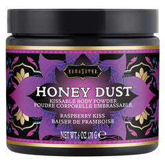 Kama Sutra Honey Dust-Raspberry Kiss 6oz - Eros Fine Goods