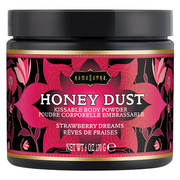 Kama Sutra Honey Dust-Strawberry Dreams 6oz - Eros Fine Goods