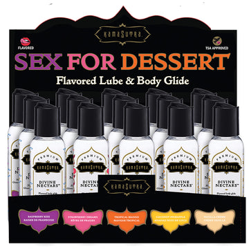Kama Sutra Divine Nectars 2oz Prepack Display of 15 - Eros Fine Goods