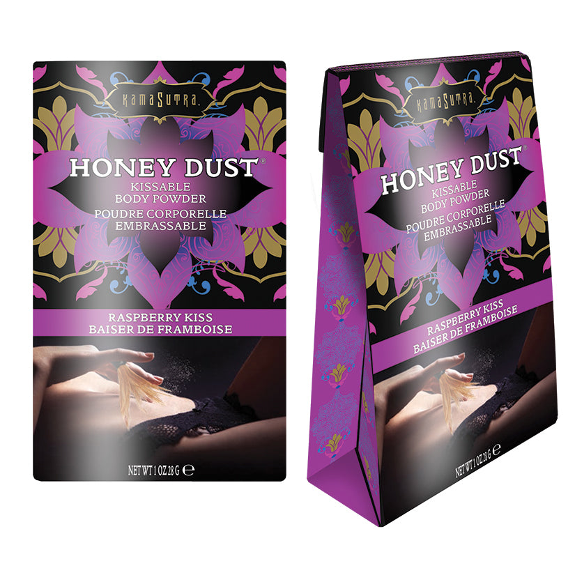 Kama Sutra Honey Dust-Raspberry Kiss 1oz - Eros Fine Goods