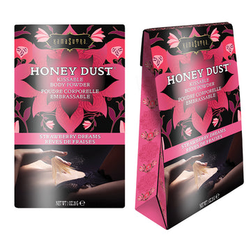 Kama Sutra Honey Dust-Strawberry Dreams 1oz - Eros Fine Goods