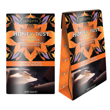 Kama Sutra Honey Dust-Tropical Mango 1oz - Eros Fine Goods