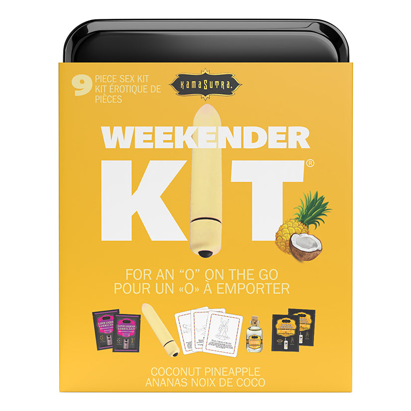 Kama Sutra Vibe Weekender Kit-Coconut Pineapple - Eros Fine Goods