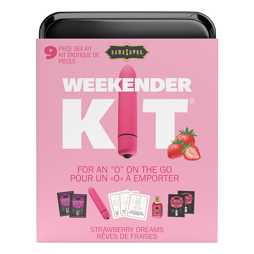 Kama Sutra Vibe Weekender Kit-Strawberry Dreams - Eros Fine Goods