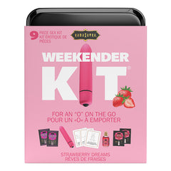 Kama Sutra Vibe Weekender Kit-Strawberry Dreams - Eros Fine Goods