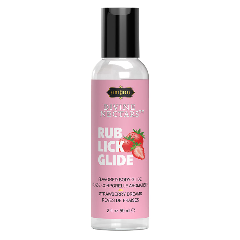 Kama Sutra Divine Nectars-Strawberry Dreams 2oz - Eros Fine Goods