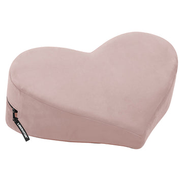 Liberator Heart Wedge MicroVelvet-Rose - Eros Fine Goods