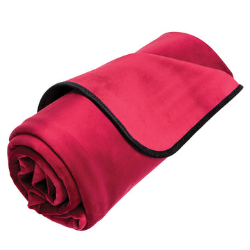 Liberator Fascinator Mini Throw-Merlot - Eros Fine Goods