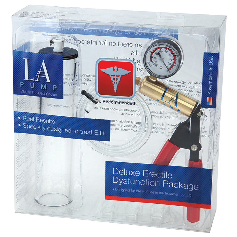 L.A. Pump Deluxe Erectile Dysfunction Package 2 x 9" - Eros Fine Goods