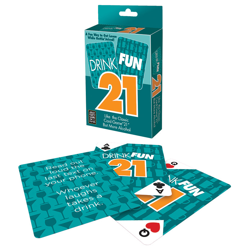 Drink Fun 21 Card Game - Eros Fine Goods