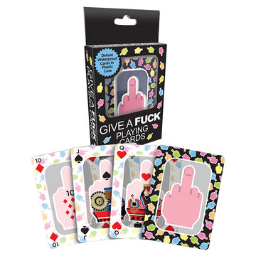FU Finger Waterproof Playing Cards - Eros Fine Goods