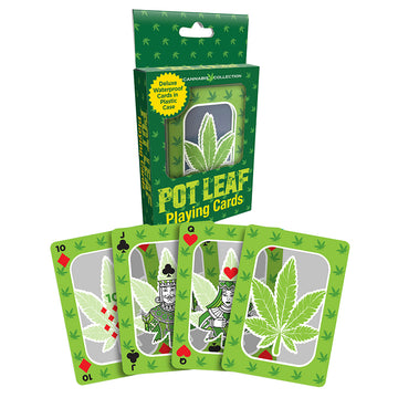 Pot Leaf Waterproof Playing Cards - Eros Fine Goods