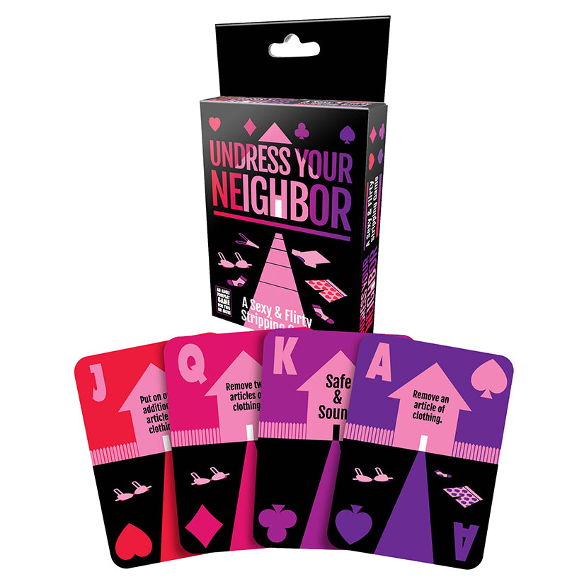 Undress Your Neighbor Card Game - Eros Fine Goods