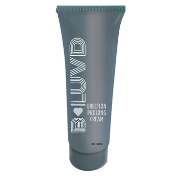 B-LUVD Erection Prolong Cream 2oz - Eros Fine Goods