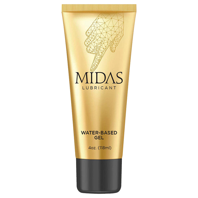 Midas Water Based Gel Lubricant 4oz - Eros Fine Goods