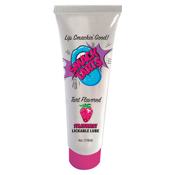 Smack Tarts Lickable Lube-Sour Strawberry 4oz - Eros Fine Goods