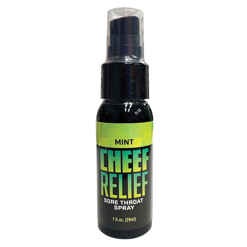 Cheef Relief Throat Spray-Mint 1oz - Eros Fine Goods