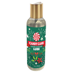 Little Genie Holiday Lube-Candy Cane 2oz - Eros Fine Goods