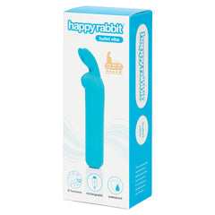 Happy Rabbit Rechargeable Bullet-Blue - Eros Fine Goods