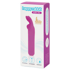 Happy Rabbit Rechargeable Bullet-Purple - Eros Fine Goods
