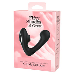 Fifty Shades of Grey Greedy Girl Duet Dual Stimulator - Eros Fine Goods