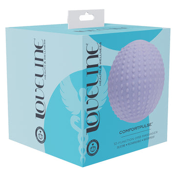 Loveline Comfort Pulse Massager-Lavender - Eros Fine Goods