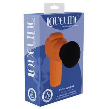 Loveline MicroBoost Massager-Orange - Eros Fine Goods
