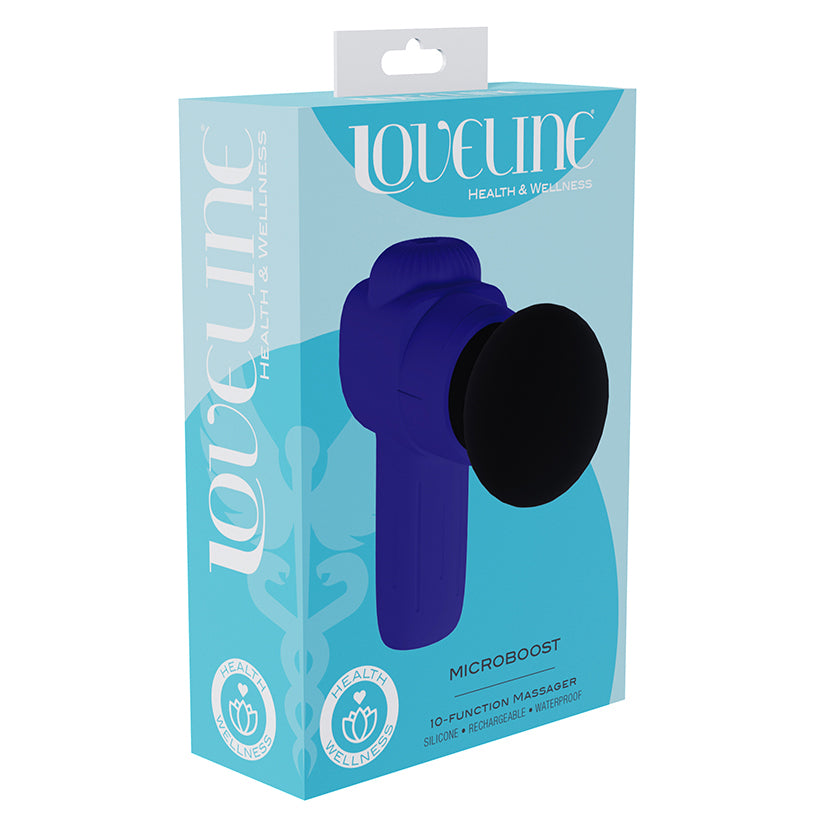 Loveline MicroBoost Massager-Purple - Eros Fine Goods