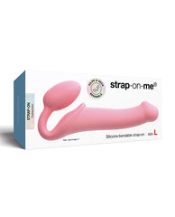 Strap-on-me Semi-realistic Bendable Strap-on - Pink