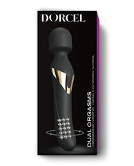 Dorcel Dual Orgasms Wand - Black/gold