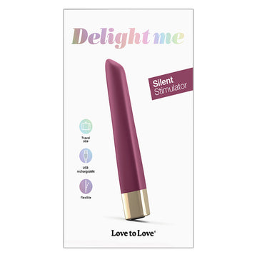 Love To Love Delight Me Clitoral Stimulator-Plum Star - Eros Fine Goods