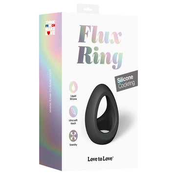 Love To Love Flux Ring-Black Onyx - Eros Fine Goods