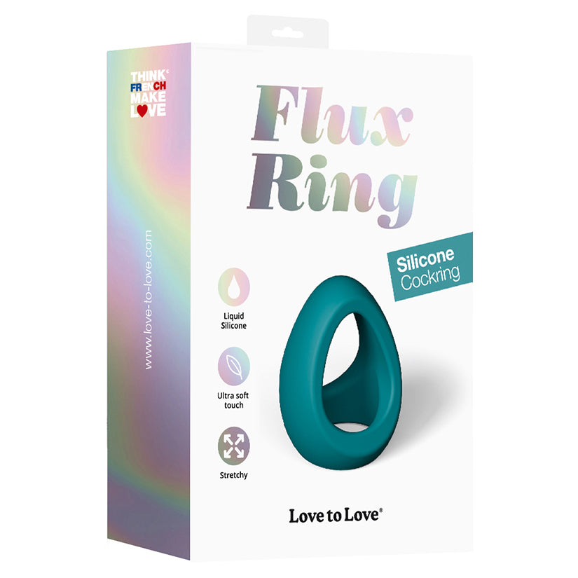 Love To Love Flux Ring-Teal Me - Eros Fine Goods