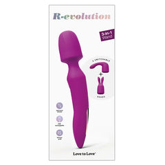 Love To Love R-Evolution Rechargeable Wand-Sweet Orchid - Eros Fine Goods