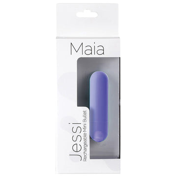 Maia Jessi Rechargeable Mini Bullet-Purple - Eros Fine Goods