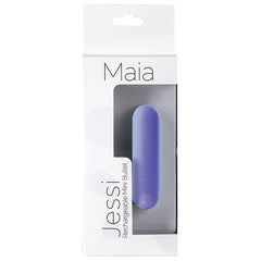 Maia Jessi Rechargeable Mini Bullet-Purple - Eros Fine Goods