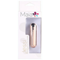 Maia Jessi Rechargeable Mini Bullet-Rose Gold - Eros Fine Goods